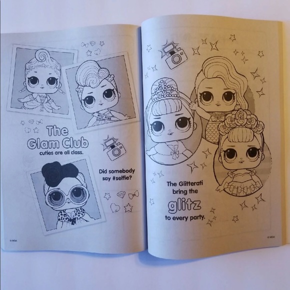 LOL SURPRISE DOLLS GIGANTIC COLORING ACTIVITY BOOK - Picture 7 of 8